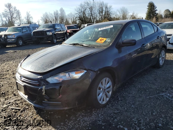 2014 Dodge Dart Aero with VIN 1C3CDFDH1ED902519, listed as a Copart auction lot 41918365 with Not Provided miles and Clean Title. Bid and sale history available at carsss.com. Image 1.