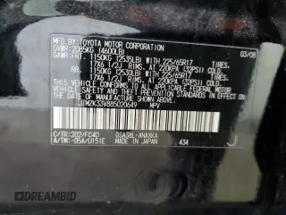 2008 Toyota RAV4 with VIN JTMZK33V885020649, listed as a Copart auction lot 44073615 with 0 mi miles and Salvage Title. Bid and sale history available at carsss.com. Image 14.