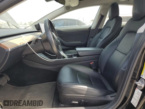 2018 Tesla Model 3 Long Range Battery with VIN 5YJ3E1EA6JF176429, listed as a Copart auction lot 53272005 with 46,243 mi miles and Salvage Title. Bid and sale history available at DreamBid. Image 7.