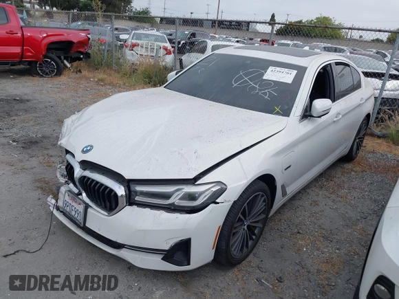 2023 BMW 5 Series 530e with VIN WBA13AG02PCN16602, listed as a IAAI auction lot 42394701 with Not provided miles and . Bid and sale history available at DreamBid. Image 18.