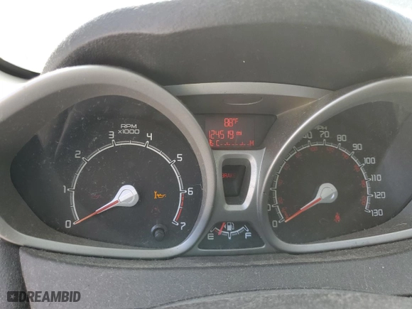 2013 Ford Fiesta SE with VIN 3FADP4BJ6DM110909, listed as a Copart auction lot 54047945 with 124,519 mi miles and Clean Title. Bid and sale history available at carsss.com. Image 9.