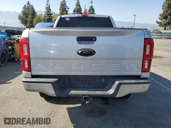 2021 Ford Ranger XL with VIN 1FTER4EH1MLE03894, listed as a Copart auction lot 62397075 with 67,179 mi miles and Salvage title. Bid and sale history available at DreamBid. Image 6.