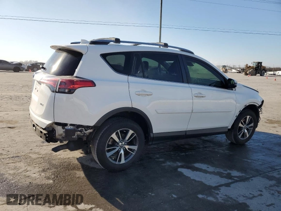 2018 Toyota RAV4 XLE with VIN JTMWFREV3JJ726836, listed as a Copart auction lot 50653545 with 108,223 mi miles and Salvage Title. Bid and sale history available at DreamBid. Image 3.