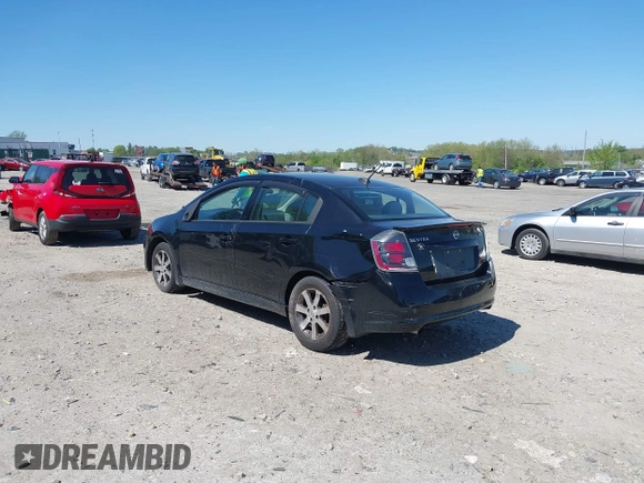 2012 Nissan Sentra S with VIN 3N1AB6AP0CL673166, listed as a IAAI auction lot 42133536 with 114,485 mi miles and . Bid and sale history available at DreamBid. Image 3.