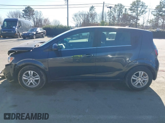 2014 Chevrolet Sonic LT with VIN 1G1JC6SH3E4203331, listed as a IAAI auction lot 41595915 with 161,876 mi miles. Bid and sale history available at carsss.com. Image 14.