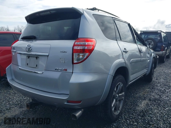 2012 Toyota RAV4 Sport with VIN JTMRK4DVXC5108180, listed as a IAAI auction lot 41604842 with 1 mi miles. Bid and sale history available at carsss.com. Image 4.
