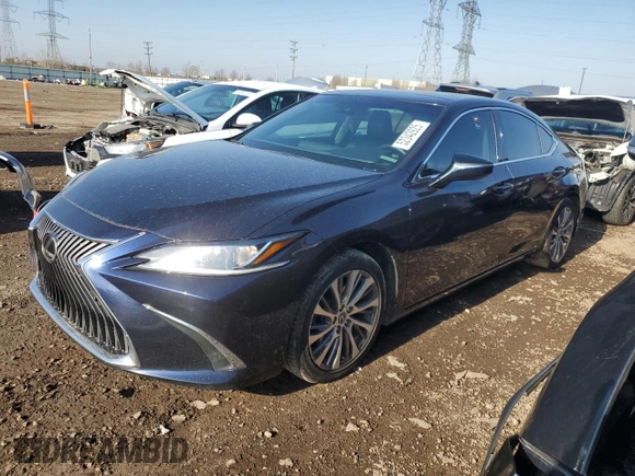 2019 Lexus ES 350 with VIN 58ABZ1B16KU039248, listed as a Copart auction lot 52342925 with 102,558 mi miles and Salvage Title. Bid and sale history available at DreamBid. Image 1.