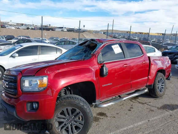 2019 GMC Canyon 4WD SLE with VIN 1GTG6CEN6K1294620, listed as a IAAI auction lot 41717690 with 59,953 mi miles. Bid and sale history available at carsss.com. Image 6.