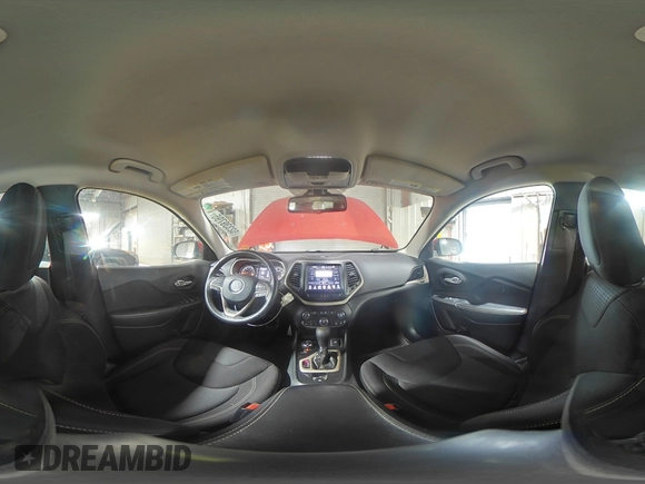2015 Jeep Cherokee Latitude with VIN 1C4PJMCS5FW624799, listed as a Copart auction lot 52339795 with 142,681 mi miles and Salvage Title. Bid and sale history available at DreamBid. Image 14.