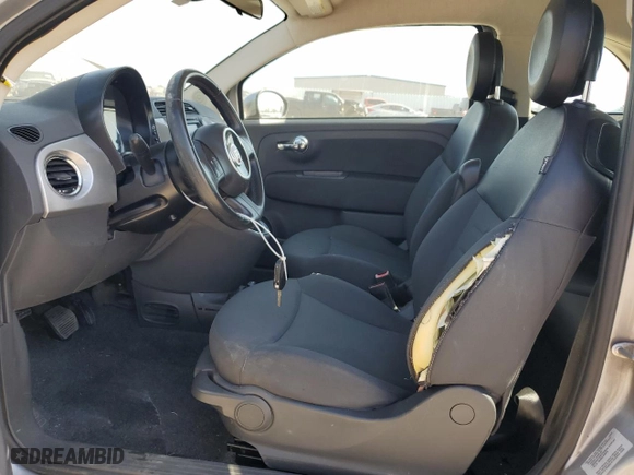 2015 FIAT 500 Pop with VIN 3C3CFFAR1FT656641, listed as a Copart auction lot 52773925 with 111,966 mi miles and Salvage Title. Bid and sale history available at carsss.com. Image 7.