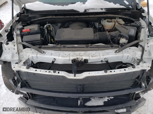 2021 Chevrolet Tahoe Z71 with VIN 1GNSKPKDXMR376046, listed as a Copart auction lot 42551355 with 44,452 mi miles and Salvage Title. Bid and sale history available at carsss.com. Image 12.
