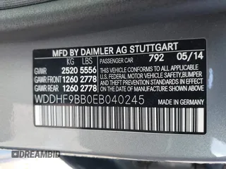 2014 Mercedes-Benz E 550 Sport with VIN WDDHF9BB0EB040245, listed as a IAAI auction lot 41817415 with 162,238 mi miles and . Bid and sale history available at DreamBid. Image 9.