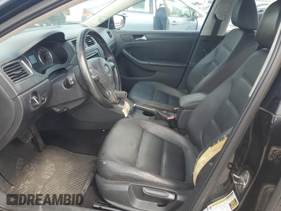 2012 Volkswagen Jetta SE with VIN 3VWDX7AJ3CM338441, listed as a Copart auction lot 60853055 with 151,075 mi miles and Salvage title. Bid and sale history available at DreamBid. Image 7.