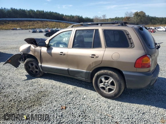 2004 Hyundai Santa Fe GLS with VIN KM8SC13D44U583980, listed as a Copart auction lot 80384034 with Not Provided miles and Salvage Title. Bid and sale history available at carsss.com. Image 2.