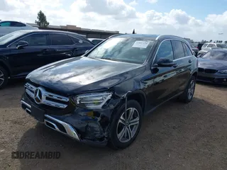 2020 Mercedes-Benz GLC 300 with VIN WDC0G8DB7LF718775, listed as a IAAI auction lot 41807370 with 59,120 mi miles and . Bid and sale history available at DreamBid. Image 6.