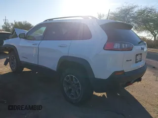 2022 Jeep Cherokee Trailhawk with VIN 1C4PJMBX7ND508415, listed as a IAAI auction lot 41410629 with 30,814 mi miles. Bid and sale history available at carsss.com. Image 3.