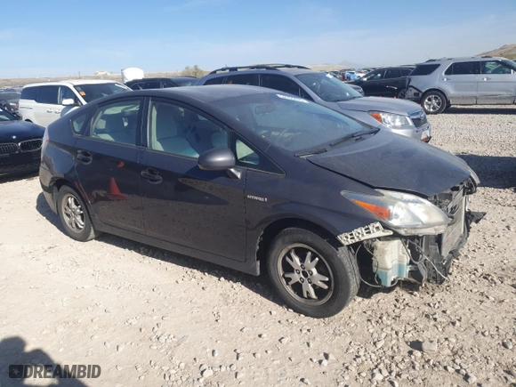 2011 Toyota Prius I with VIN JTDKN3DU0B0260118, listed as a Copart auction lot 52765075 with 246,557 mi miles and Salvage Title. Bid and sale history available at carsss.com. Image 4.