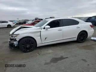 2015 Lexus LS 460 L with VIN JTHGL5EF4F5054959, listed as a Copart auction lot 71831414 with 88,327 mi miles and Salvage title. Bid and sale history available at DreamBid. Image 1.