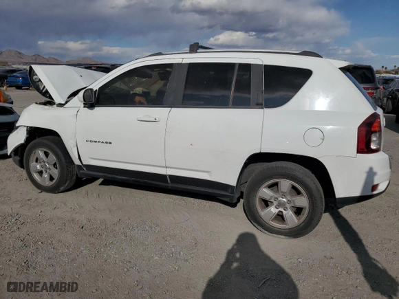 2016 Jeep Compass High Altitude Edition with VIN 1C4NJCEA0GD735537, listed as a Copart auction lot 51612675 with 0 mi miles and Salvage Title. Bid and sale history available at carsss.com. Image 2.