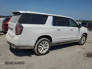 2023 Chevrolet Suburban Premier with VIN 1GNSKFKD8PR381907, listed as a Copart auction lot 66122014 with 13,563 mi miles and . Bid and sale history available at DreamBid. Image 3.