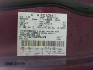 2008 Ford Explorer Sport Trac Limited z VIN 1FMEU33E78UA25674, wystawiony jako IAAI lot #42064832 z przebiegiem 309 373 mil mil oraz . Historia ofert i sprzedaży dostępna na DreamBid. Obrazek 9.