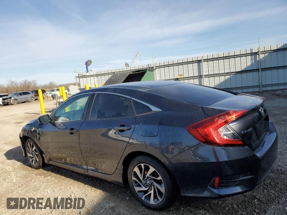 2016 Honda Civic Sedan EX with VIN 19XFC2F79GE229182, listed as a Copart auction lot 49719895 with 101,075 mi miles and Clean Title. Bid and sale history available at carsss.com. Image 2.