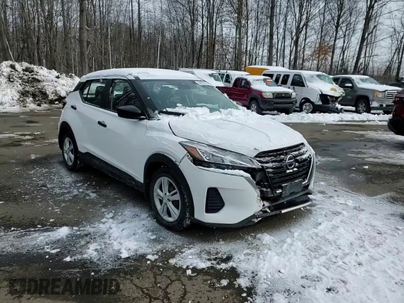 2021 Nissan Kicks S with VIN 3N1CP5BV0ML552656, listed as a Copart auction lot 44623515 with 48,757 mi miles and Salvage Title. Bid and sale history available at carsss.com. Image 12.