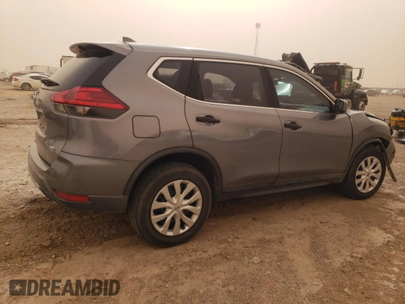 2017 Nissan Rogue S with VIN KNMAT2MV1HP547083, listed as a Copart auction lot 48884655 with 118,387 mi miles and Salvage Title. Bid and sale history available at carsss.com. Image 3.