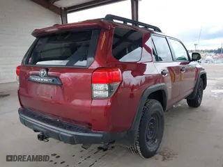 2012 Toyota 4Runner SR5 with VIN JTEBU5JR5C5099313, listed as a IAAI auction lot 41923882 with 180,552 mi miles. Bid and sale history available at carsss.com. Image 4.