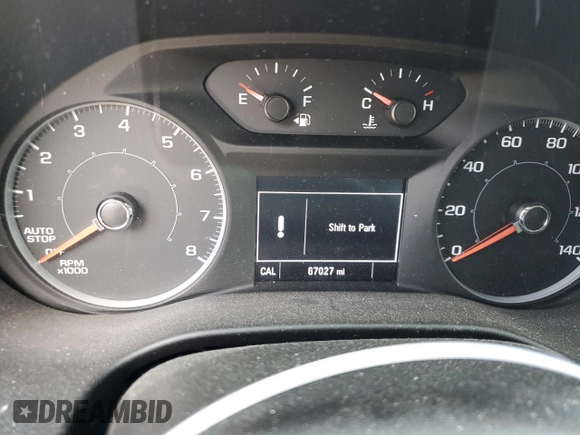 2018 GMC Acadia SLE with VIN 1GKKNRLA7JZ143208, listed as a Copart auction lot 55074595 with 67,027 mi miles and Salvage title. Bid and sale history available at DreamBid. Image 9.