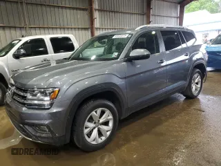 2018 Volkswagen Atlas SE z VIN 1V2CP2CA9JC599827, wystawiony jako Copart lot #55695875 z przebiegiem 64 268 mil mil oraz Szkoda całkowita • Salvage title. Historia ofert i sprzedaży dostępna na DreamBid. Obrazek 1.