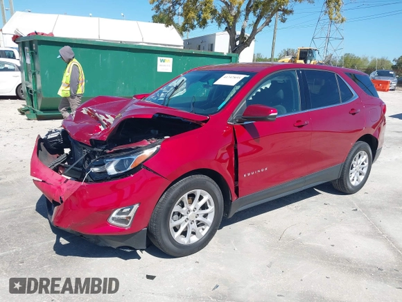 2019 Chevrolet Equinox LT with VIN 3GNAXKEV9KS655471, listed as a IAAI auction lot 41742855 with 93,338 mi miles and . Bid and sale history available at DreamBid. Image 2.