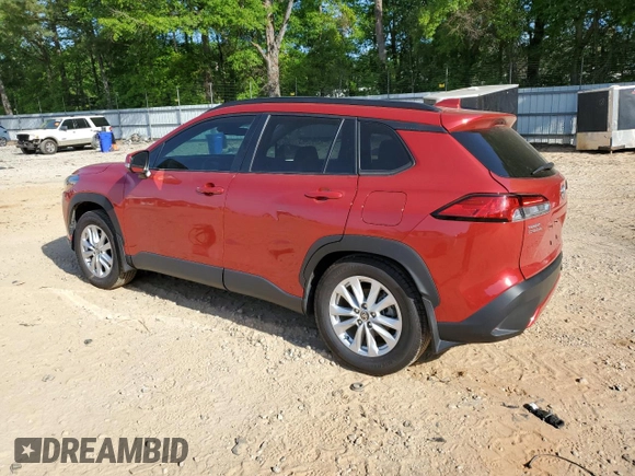 2023 Toyota Corolla Cross LE with VIN 7MUCAAAG9PV068256, listed as a Copart auction lot 53640845 with 49,989 mi miles and Salvage title. Bid and sale history available at DreamBid. Image 2.