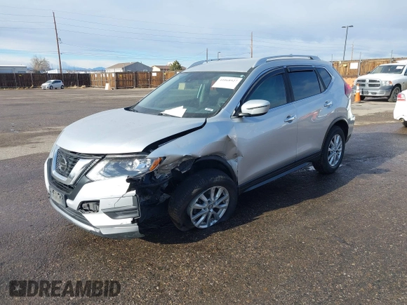 2020 Nissan Rogue SV with VIN KNMAT2MT4LP535422, listed as a IAAI auction lot 41068927 with 190,525 mi miles and . Bid and sale history available at DreamBid. Image 17.