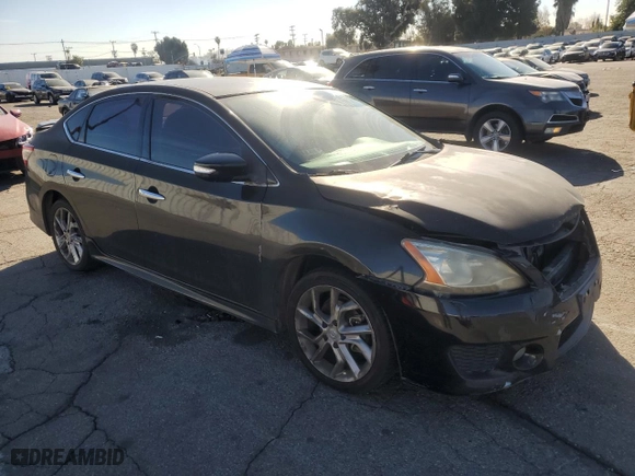2015 Nissan Sentra SR with VIN 3N1AB7APXFY244856, listed as a Copart auction lot 88504635 with 64,892 mi miles and Salvage Title. Bid and sale history available at carsss.com. Image 4.