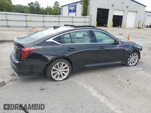 2021 Cadillac CT5 Luxury с VIN 1G6DW5RK2M0112664, выставлен на аукционе Copart как лот 56320875 с пробегом 47 767 миль миль и Списание • Salvage title. История ставок и продаж доступна на DreamBid. Изображение 3.