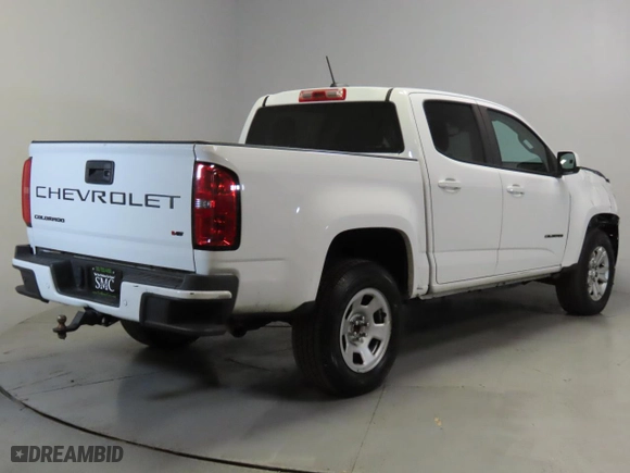 2021 Chevrolet Colorado 2WD LT with VIN 1GCGSCEN3M1224443, listed as a Copart auction lot 47441755 with 61,779 mi miles and Clean Title. Bid and sale history available at carsss.com. Image 3.