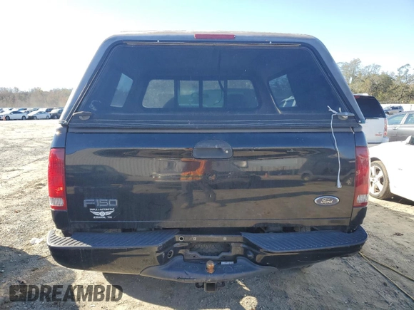 2002 Ford F-150 XL with VIN 1FTRF18232NA58109, listed as a Copart auction lot 79080674 with 148,213 mi miles and Salvage title. Bid and sale history available at DreamBid. Image 6.