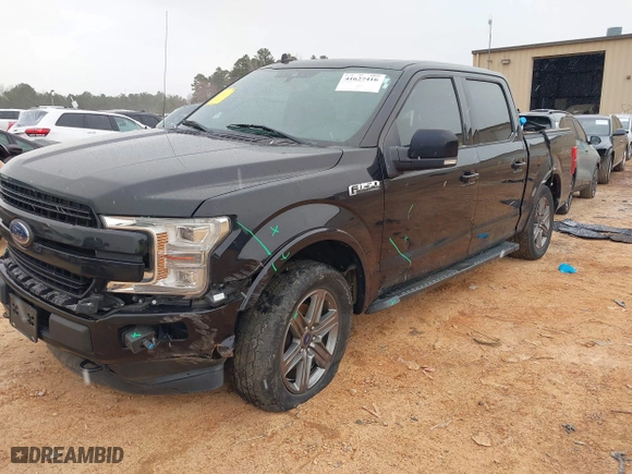 2020 Ford F-150 XL with VIN 1FTEW1E47LFC70818, listed as a IAAI auction lot 41627416 with 83,367 mi miles. Bid and sale history available at carsss.com. Image 18.
