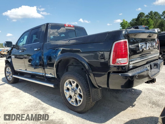 2016 Ram 2500 Laramie Longhorn with VIN 3C6UR5GL5GG319153, listed as a Copart auction lot 55529425 with Not provided miles and Salvage title. Bid and sale history available at DreamBid. Image 3.