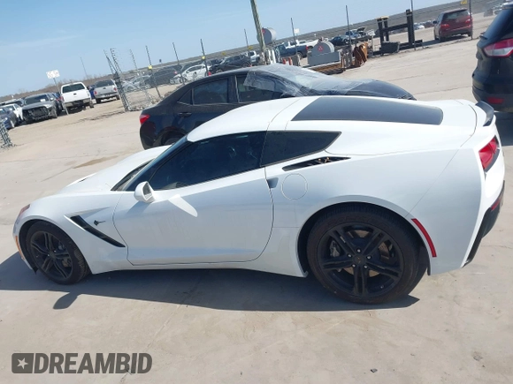 2016 Chevrolet Corvette 1LT with VIN 1G1YB2D75G5102741, listed as a IAAI auction lot 41729768 with 24,504 mi miles. Bid and sale history available at carsss.com. Image 14.
