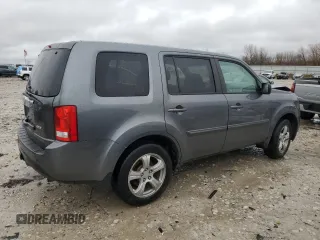 2012 Honda Pilot LX with VIN 5FNYF4H25CB502037, listed as a Copart auction lot 51258925 with 184,644 mi miles and Clean Title. Bid and sale history available at carsss.com. Image 3.