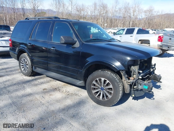 2017 Ford Expedition XLT with VIN 1FMJU1JT6HEA55716, listed as a IAAI auction lot 41646403 with 133,636 mi miles. Bid and sale history available at carsss.com. Image 1.