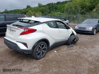 2019 Toyota C-HR XLE with VIN JTNKHMBX4K1017377, listed as a IAAI auction lot 40049656 with 71,308 mi miles. Bid and sale history available at carsss.com. Image 4.