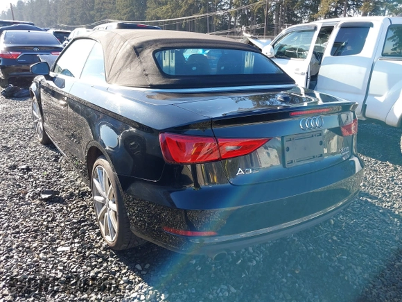 2016 Audi A3 2.0T Premium Plus with VIN WAU38LFF1G1100368, listed as a IAAI auction lot 41445148 with 102,793 mi miles. Bid and sale history available at carsss.com. Image 3.