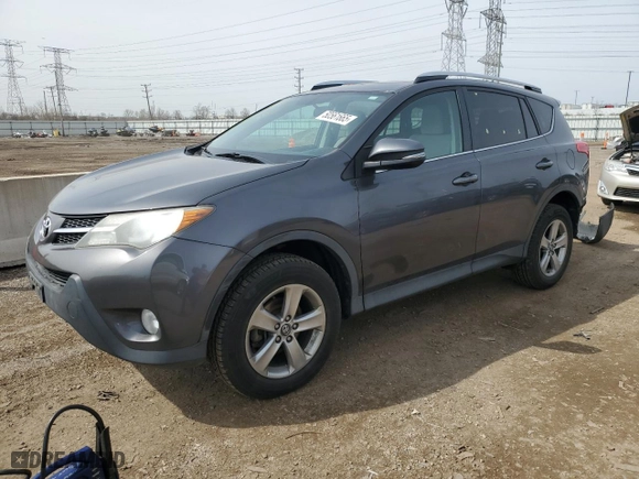 2015 Toyota RAV4 XLE with VIN 2T3RFREV1FW265335, listed as a Copart auction lot 50561665 with 173,374 mi miles and Salvage Title. Bid and sale history available at carsss.com. Image 1.