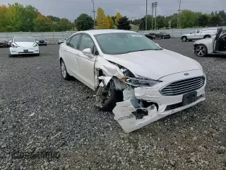 2020 Ford Fusion Hybrid SEL with VIN 3FA6P0MU8LR189560, listed as a Copart auction lot 76598364 with 57,443 mi miles and Salvage Title. Bid and sale history available at carsss.com. Image 10.