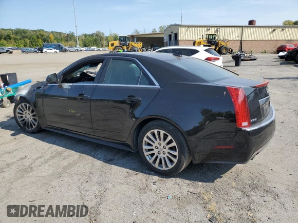 2011 Cadillac CTS Performance with VIN 1G6DK5ED8B0152456, listed as a Copart auction lot 71182634 with Not Provided miles and Salvage Title. Bid and sale history available at DreamBid. Image 2.