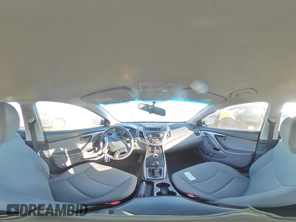 2014 Hyundai Elantra SE with VIN 5NPDH4AE6EH483984, listed as a Copart auction lot 48506655 with 69,829 mi miles and Salvage title. Bid and sale history available at DreamBid. Image 14.