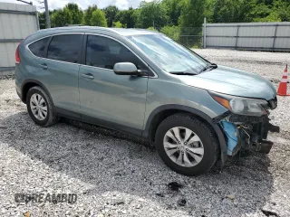 2012 Honda CR-V EX-L with VIN 2HKRM4H73CH634527, listed as a Copart auction lot 60984435 with 151,505 mi miles and Salvage title. Bid and sale history available at DreamBid. Image 4.